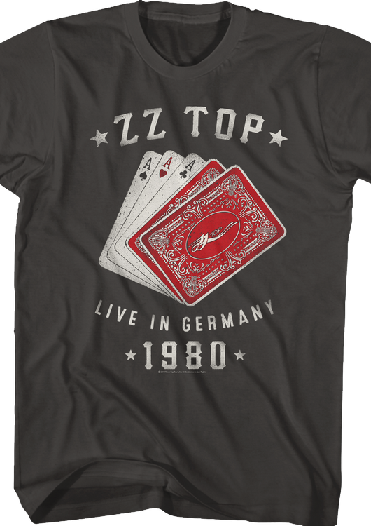 Live In Germany ZZ Top T-Shirt - main product image