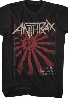 Live In Japan Anthrax T-Shirt