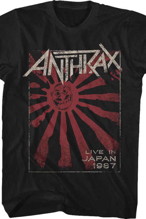 Live In Japan Anthrax T-Shirt - main product image