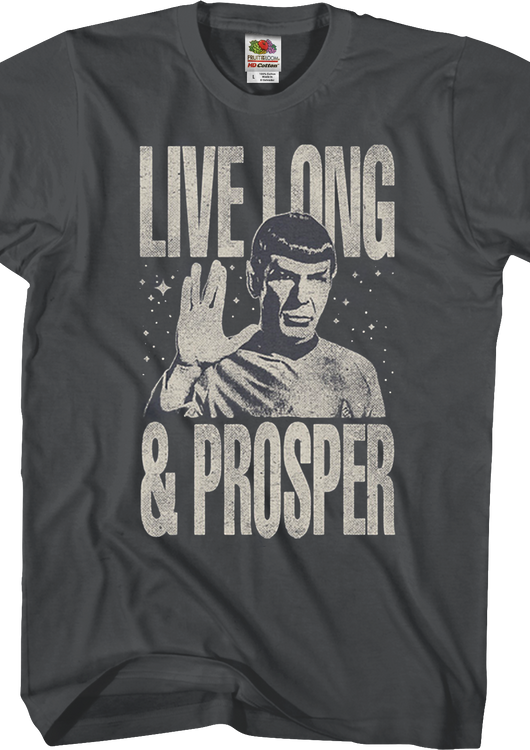 Live Long and Prosper Star Trek T-Shirt - main product image