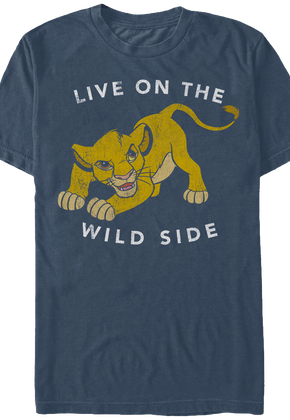 Live on the Wild Side Lion King T-Shirt