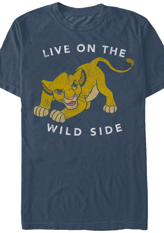 Live on the Wild Side Lion King T-Shirt - main product image