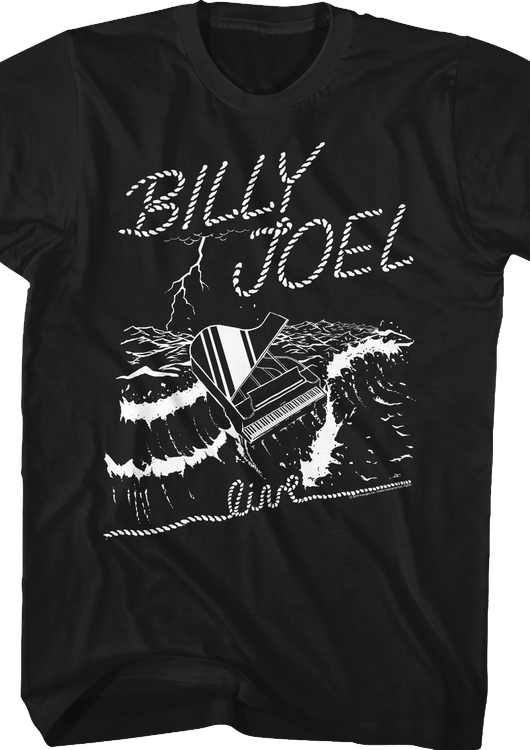 Live Poster Billy Joel T-Shirt - main product image
