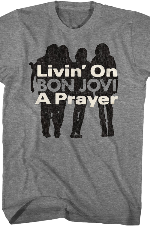 Livin' On A Prayer Bon Jovi T-Shirtmain product image
