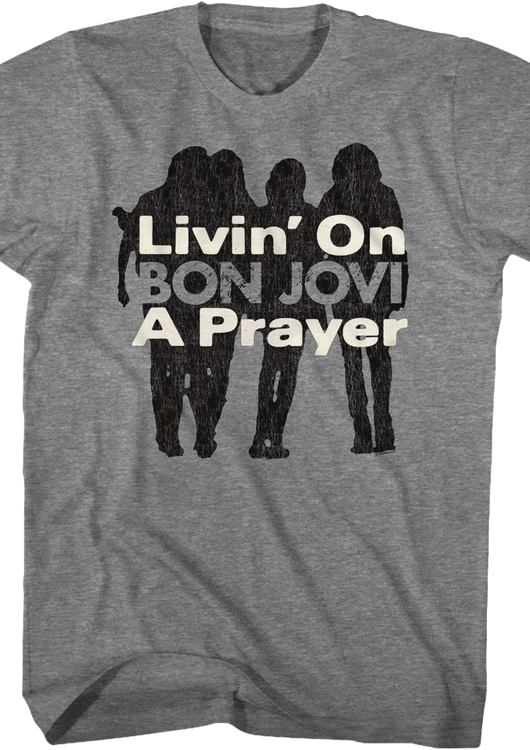 Livin' On A Prayer Bon Jovi T-Shirt - main product image