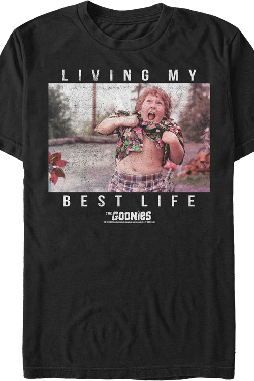 Living My Best Life Goonies T-Shirtmain product image