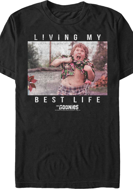 Living My Best Life Goonies T-Shirt - main product image