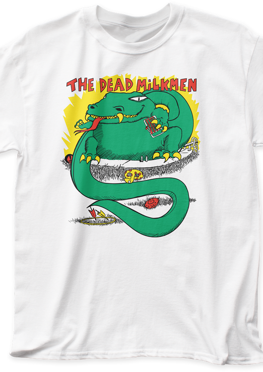 Lizard Dead Milkmen T-Shirt - main product image
