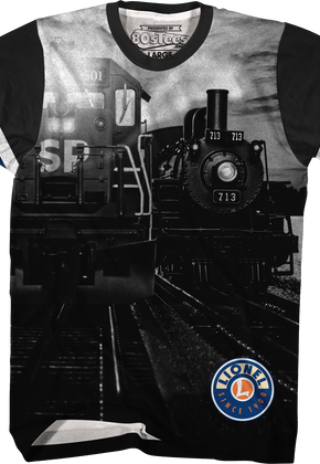 Vintage Stripes Lionel Trains T-Shirt