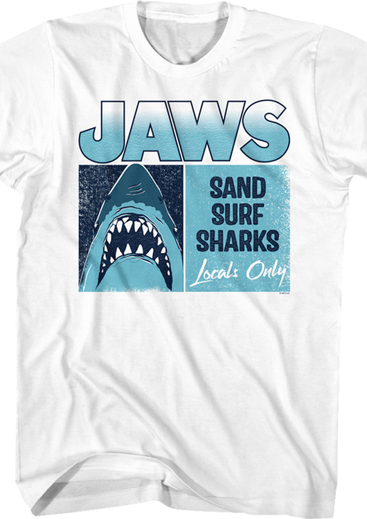 Locals Only Jaws T-Shirt - main product image