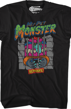 Locked Away My Pet Monster T-Shirt