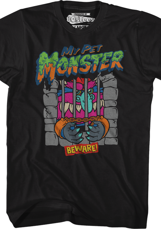 Locked Away My Pet Monster T-Shirt - main product image