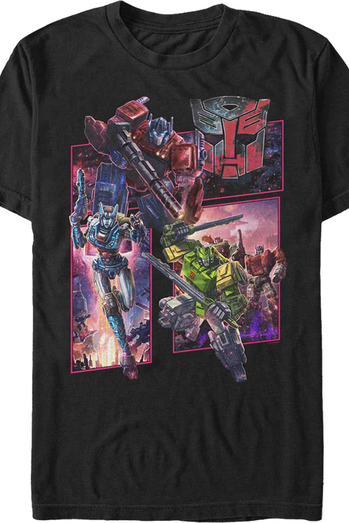 Logo And Autobots Transformers T-Shirtmain product image