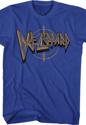 Logo And Crosshairs Def Leppard T-Shirt