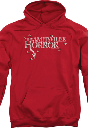 Logo And Flies Amityville Horror Hoodie