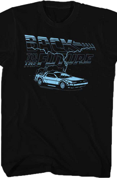 Logo and Lightning Back To The Future T-Shirt