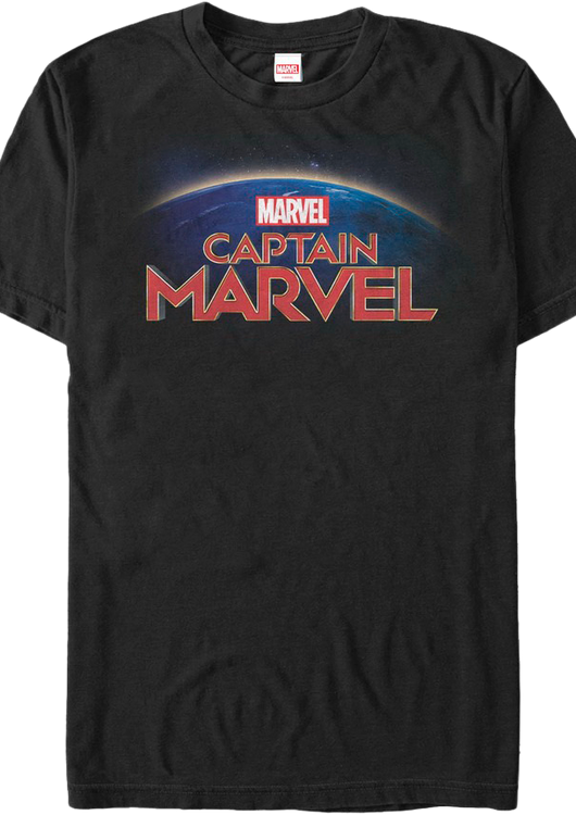 Logo Captain Marvel T-Shirt - main product image