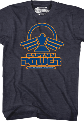 Logo Captain Power and the Soldiers of the Future T-Shirt