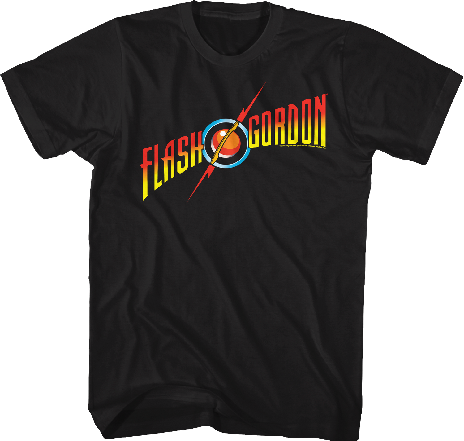 Flash Gordon 80s Queen T-Shirt - Freddie Mercury Inspired Fancy Dress Top, Men's Slim Fit