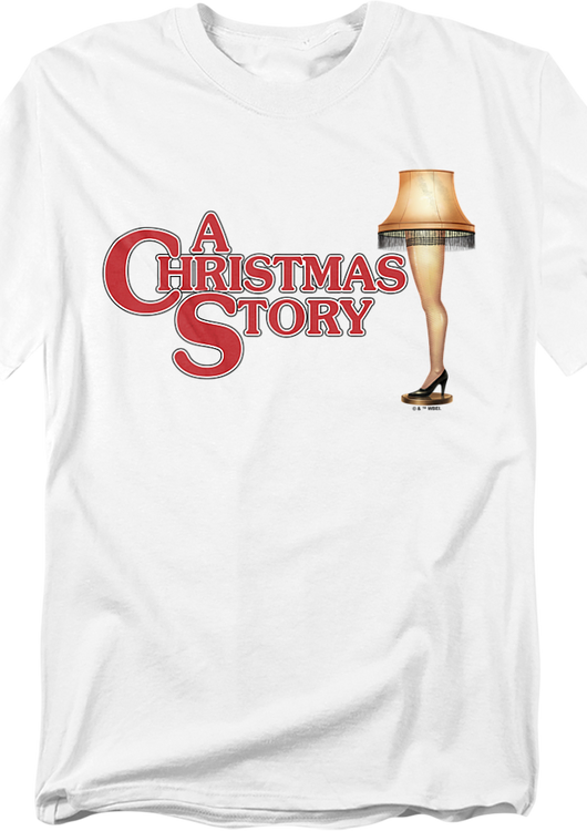 Logo & Leg Lamp Christmas Story T-Shirt - main product image