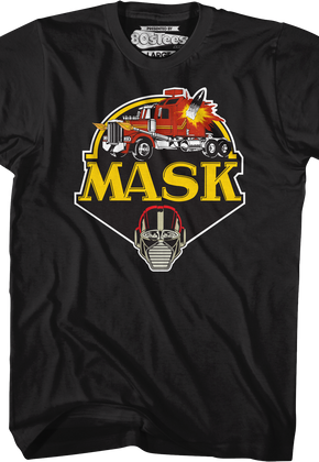 Retro Logo MASK T-Shirt