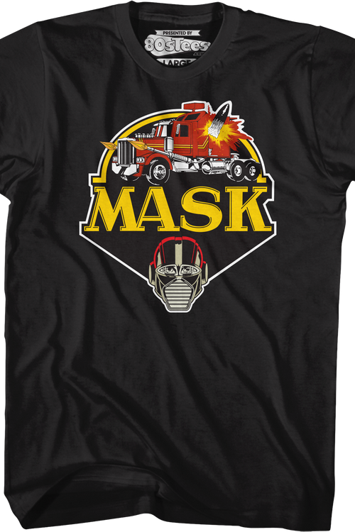 Retro Logo MASK T-Shirt - main product image