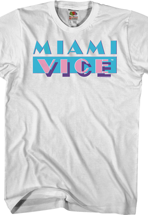 Logo Miami Vice T-Shirt