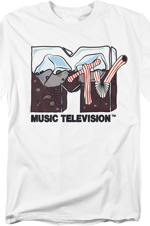 Logo On The Rocks MTV T-Shirt - main product image