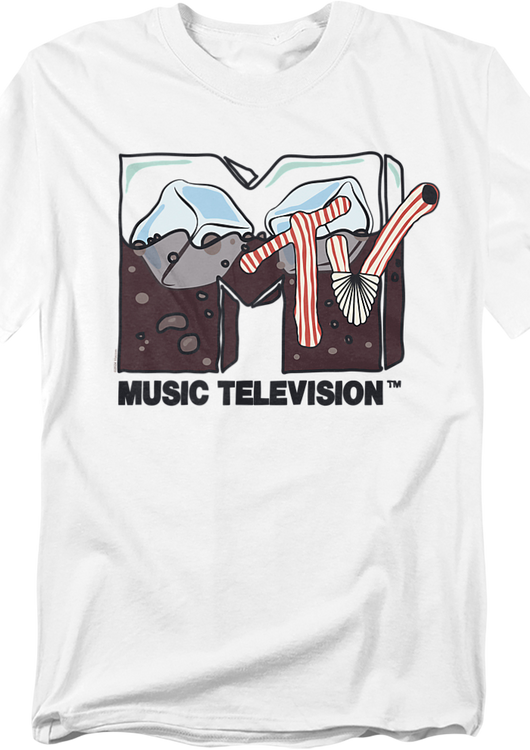 Logo On The Rocks MTV T-Shirt - main product image