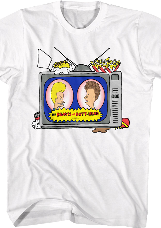 Logo On TV Beavis And Butt-Head T-Shirt - main product image