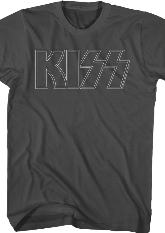 Logo Outline KISS T-Shirt - main product image