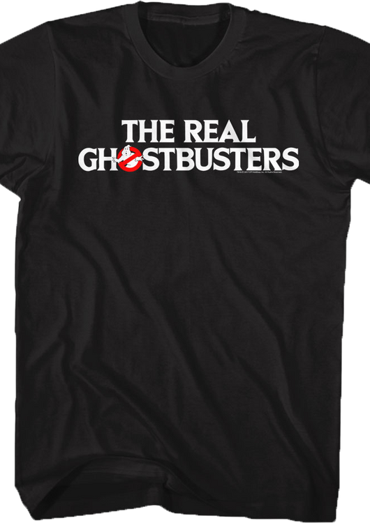 Logo Real Ghostbusters T-Shirt - main product image