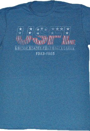 Blue Logo USFL T-Shirt