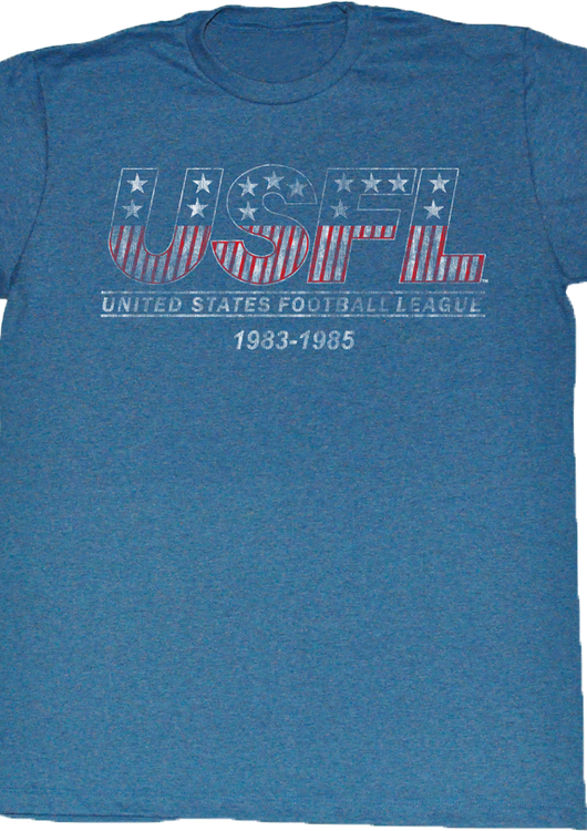 Blue Logo USFL T-Shirt - main product image