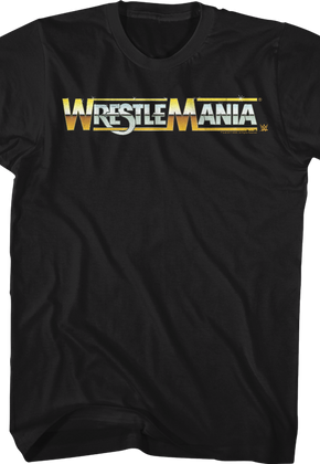 Vintage Logo WrestleMania T-Shirt