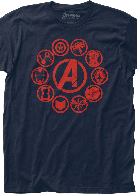 Logos Avengers Endgame T-Shirt - main product image