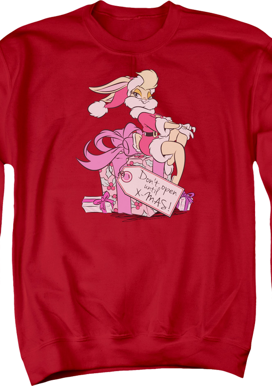 Lola Bunny Christmas Gift Looney Tunes Sweatshirt - main product image