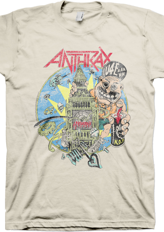 London Graffiti Anthrax T-Shirt - main product image