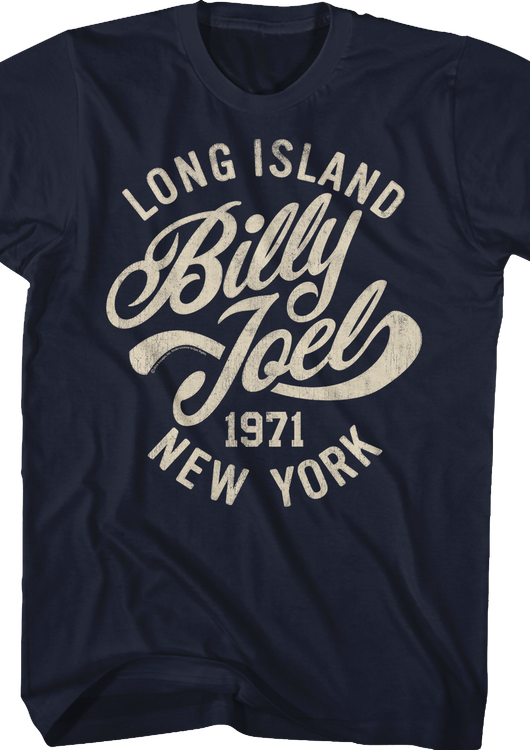 Long Island 1971 Billy Joel T-Shirt - main product image