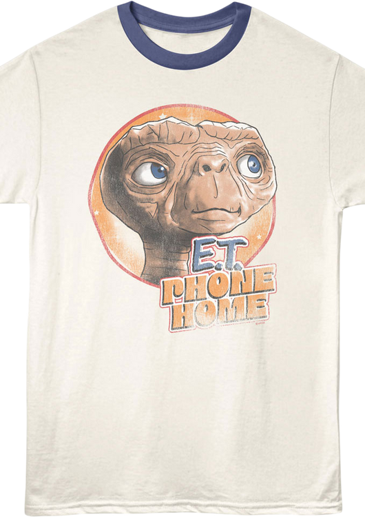 Look To The Stars E.T. The Extra-Terrestrial Ringer Shirt - main product image