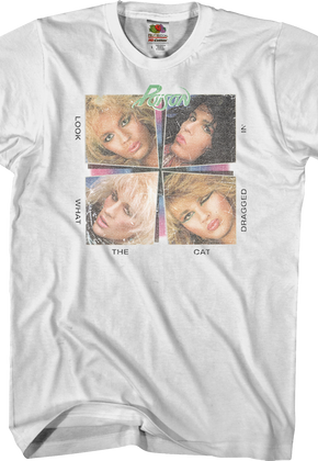 Look What The Cat Dragged In Album Cover Poison T-Shirt