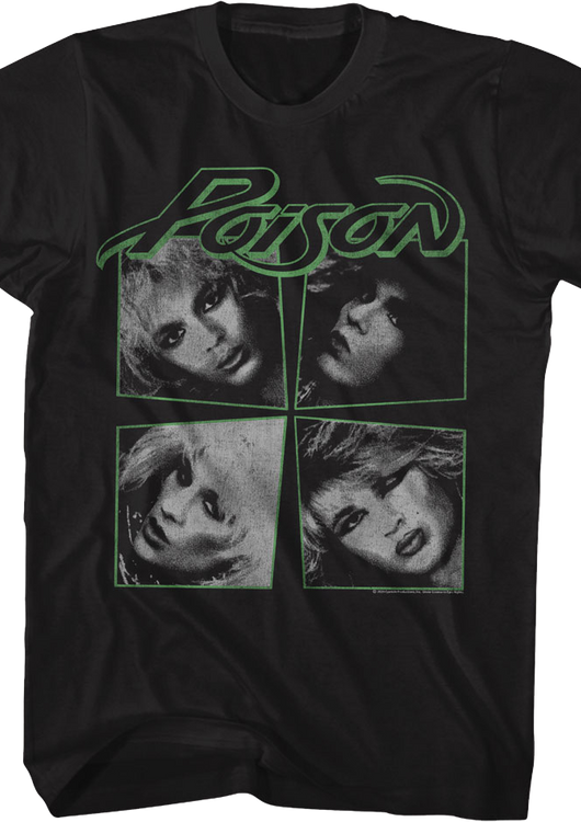 Vintage Look What The Cat Dragged In Photos Poison T-Shirt - main product image