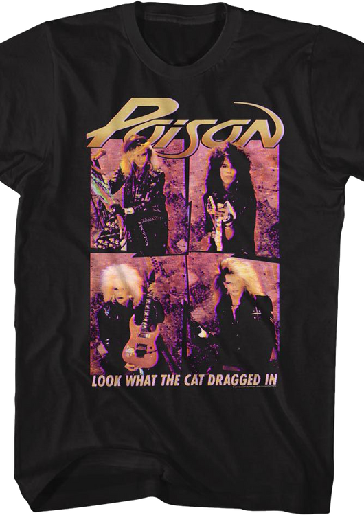 Look What The Cat Dragged In Photos Poison T-Shirt - main product image
