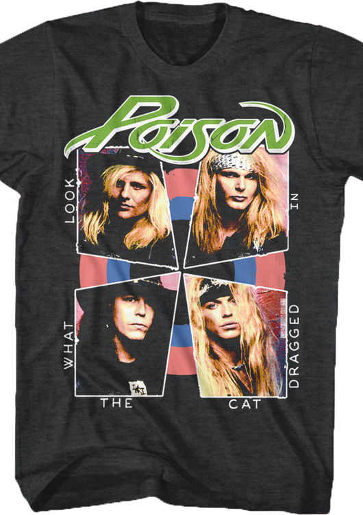 Look What The Cat Dragged In Poison T-Shirt - main product image