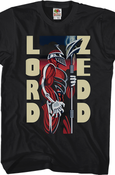 Lord Zedd Mighty Morphin Power Rangers T-Shirt