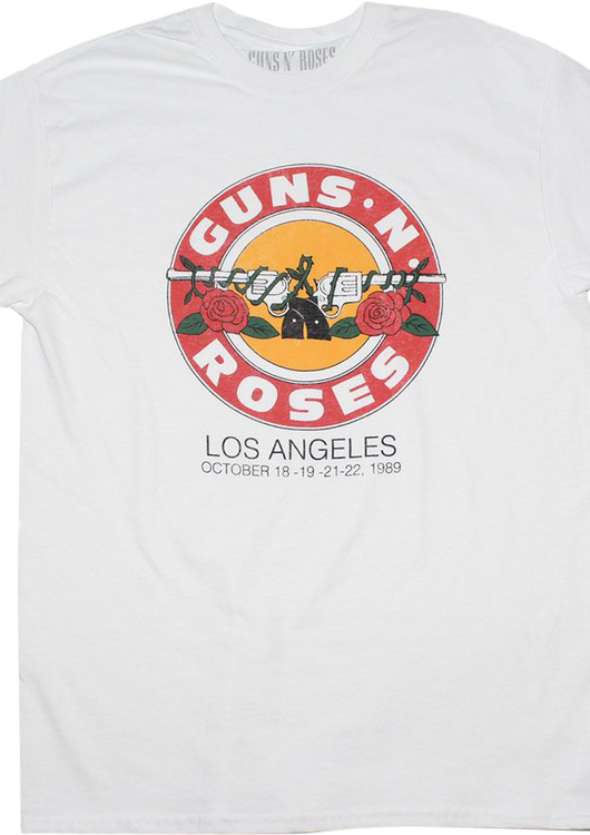 Rockline Los Angeles 1989 Guns N' Roses T-Shirt - main product image