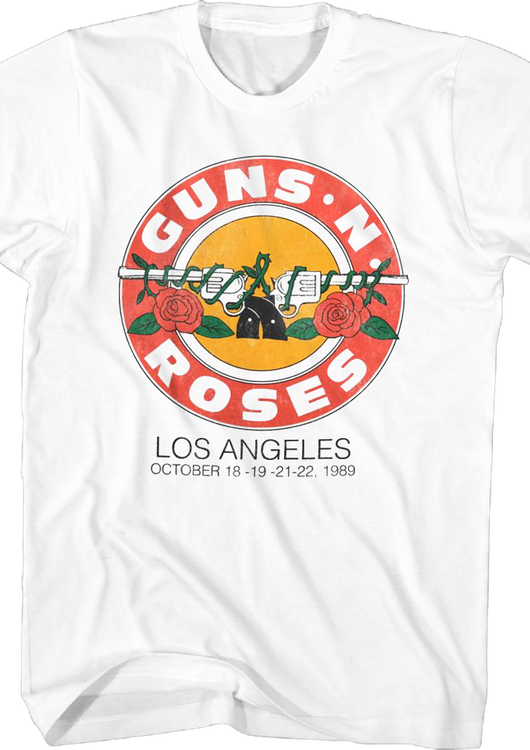 Los Angeles 1989 Guns N' Roses T-Shirt - main product image