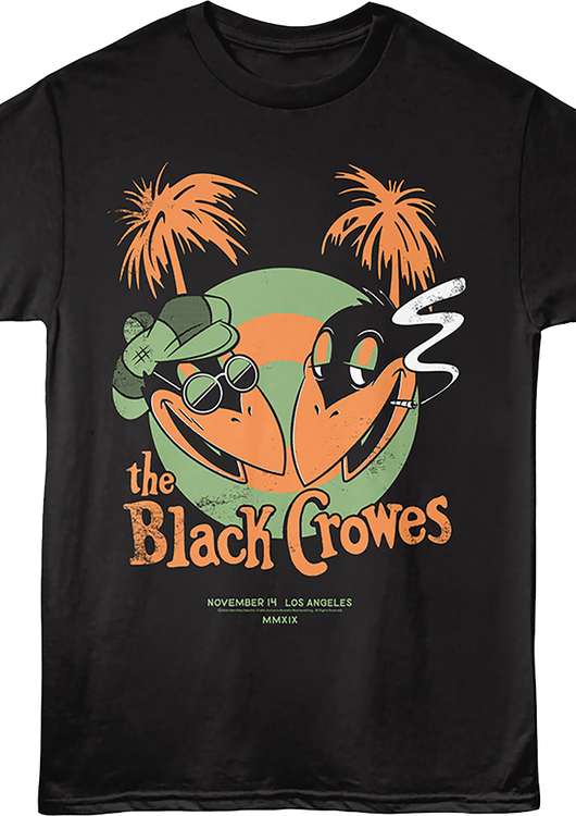 Los Angeles Poster Black Crowes T-Shirt - main product image