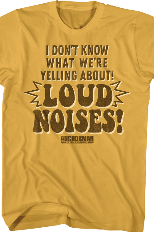 Loud Noises Anchorman T-Shirtmain product image