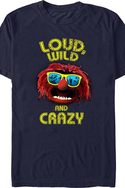 Loud Wild And Crazy Muppets T-Shirtmain product image